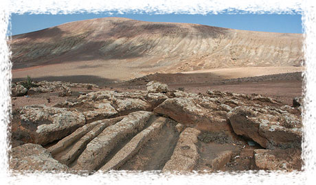 Quesera de Zonzamas y vista de su entorno