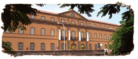 Fachada del Museo, antiguo Hospital civil